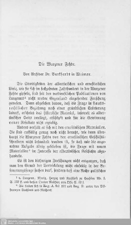 Die Wurzener Fehde