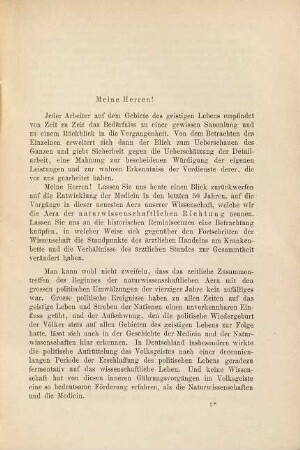 Klinische Vorträge : Vortrag, 18 : 1, Allgemeines ; 3. Wissenschaft und Praxis in den letzten 50 Jahren