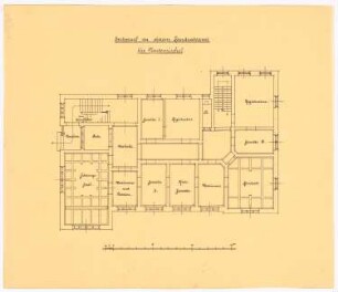 Kreishaus, Neutomischel: Grundriss