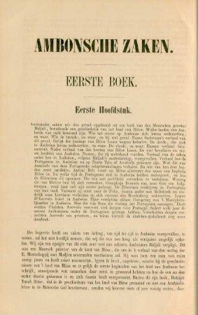 Ambonsche zaken