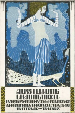 Ausstellung L. H. Jungnickel Kunstgewerbemuseum Frankfurt am Main