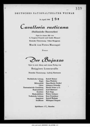 Der Bajazzo