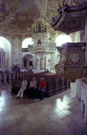 Kappel [Waldsassen]: Barockkirche zur Heiligen Dreifaltigkeit, Inneres