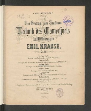 H. 3: Übungen zum Studium der Tonleitern : No. 21 - 31
