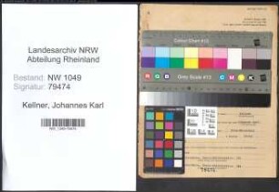Entnazifizierung Johannes Karl Kellner , geb. 02.05.1903 (Einkaeufer)