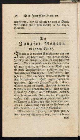 Der Junger Meyern viertes Buch.