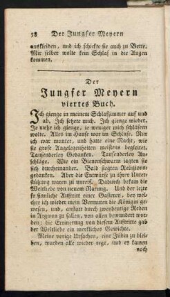 Der Junger Meyern viertes Buch.