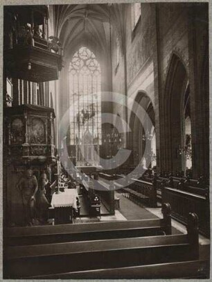 Chor der Magdalenenkirche Breslau nach O