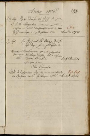 Vom Übersezer [F. G. van Ingen] als Geschenck erhalten. - Ein Geschenck Sr. Königl Preussischen Maj. Friedrich Wilhelm 3.