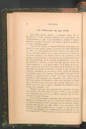 Los "intelectuales" del siglo XVIII