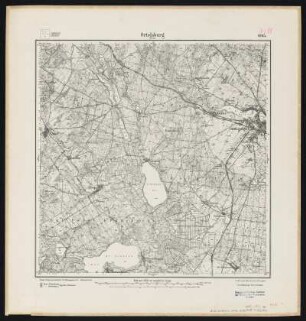 Messtischblatt [2491] = 1095 : Ortelsburg (West), 1915 : Messtischblatt [2491] = 1095 : Ortelsburg (West). - Aufn. 1912, hrsg. 1915, Auflagedr. 1915. - [Berlin] : Reichsamt für Landesaufnahme, 1915. - 1 Kt. : einfarb. - Ohne Gitternetz. - Ohne Planzeiger. - Ohne Zeichenerklärung.