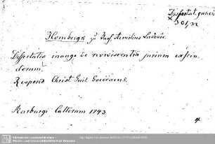 Dissertationes iuris civilis 0301,32