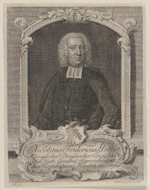 Bildnis des Nicolaus Fridericus Herbst