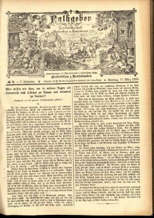 Ausgabe vom Sonntag, den 17. März 1895.