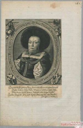 Elisabeth, Frau des Willibald (II.) Schlüsselfelder, geborene Maul