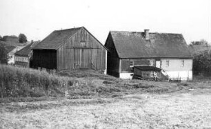 Bischofswerda-Schönbrunn. Altes Erbgericht, ehem. gehörte dazu die Windmühle