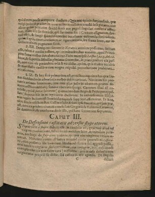 Caput III. De Defensione castitatis adversus stupratorem.