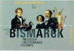 Postkarte zur Ausstellung "Bismarck, Preußen, Deutschland und Europa"