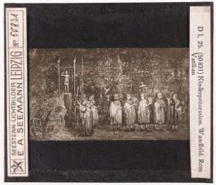 Kinderprozession, Wandbild. Rom, Vatikan (Seestern-Nr. 50831)