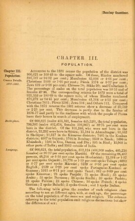 Chapter III. Population