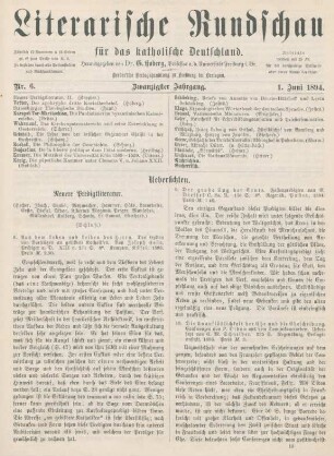 177-182 Neuere Predigtliteratur : Schluß