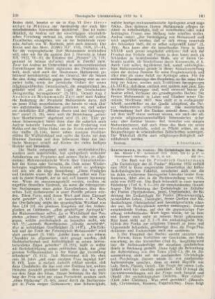 140-141 [Rezension] Guntermann, Friedrich, Die Eschatologie des hl. Paulus