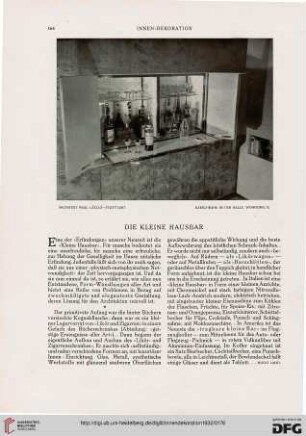 Die Kleine Hausbar