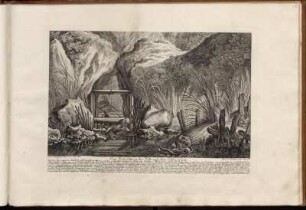 Eine Fisch-Otter in der Falle und dem Schlag-Eisen.