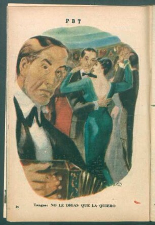 Tangos: No le digas que la quiero - [Dibujo]