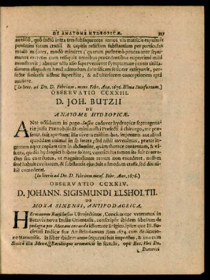 D. Johann. Sigismundi Elsholtii