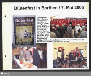Konzert des Sächsischen Bergsteigerchores zum Blütenfest in Borthen-Röhrsdorf (Bild 1) : Dirigent: Axel Langmann