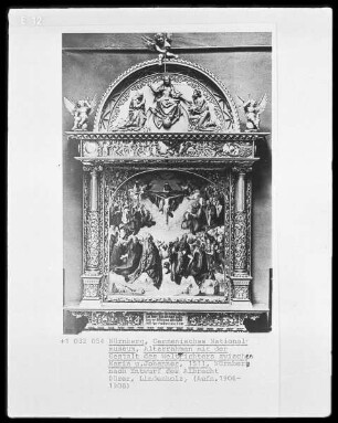 Landauer Altar & Allerheiligenaltar — Anbetung der Dreifaltigkeit durch die Civitas Dei