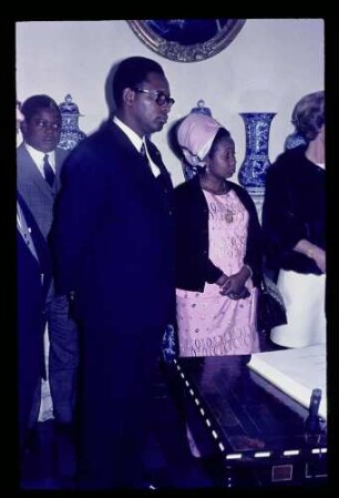 Empfang Mobutu 19.3.69.
