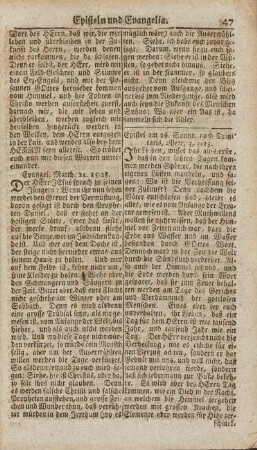Epistel am 26. Sonnt. nach Trinitatis, 2 Petr. 3, 3-13.
