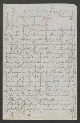 Brief an Marie von Bülow : 05.04.1898