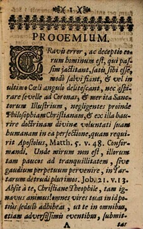 Nova Praxis Philosophiae Christianae