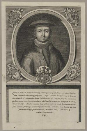 Bildnis des Conradus II.