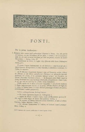 Fonti