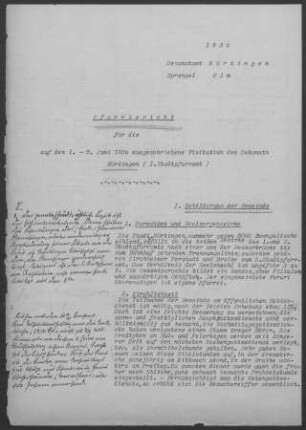 Nürtingen: Pfarrbericht 1930