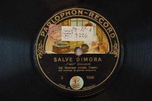 Salve dimora : "Faust" / (Gounod)