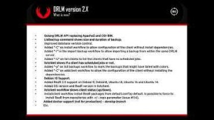 Past, Present and Future of DRLM project