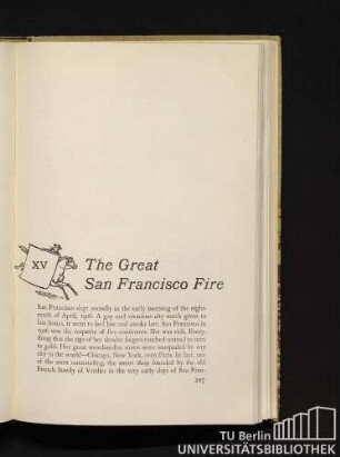 XV. The Great San Francisco Fire