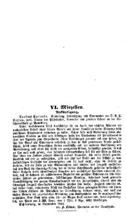 Miszellen