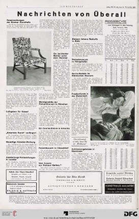 Nr. 46 (21. Nov. 1937), S. 6: Preisberichte