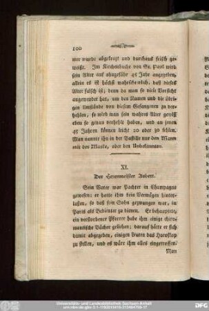 XI. Der Hexenmeister Aubert.