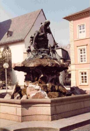 Donopbrunnen. Detmold. Marktplatz