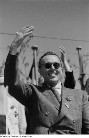 Porträt des Oberbürgermeisters von Leipzig - Hans Erich Uhlich