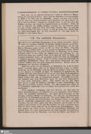 VIII. Die westfälische Eisenindustrie
