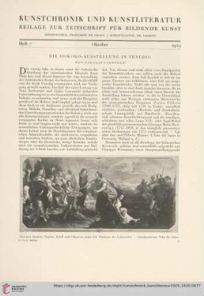 Heft 7 (Oktober 1929)