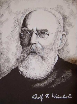 Portrait Prof. Adolf Ferdinand Weinhold, 1991